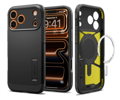 Etui do telefonów SPIGEN Tough Armor ”T” Mag Magsafe do Iphone 17 Pro Max Black 8800283314298